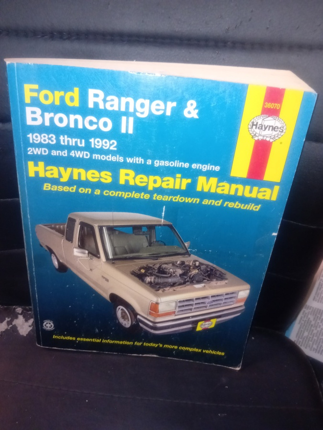 Auton korjauskäsikirja Ford Ranger & Bronco II ( SIS POSTIKU