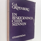 G. A. Gripenberg : En beskickningschefs minnen 1, Finland... - pikkukuva 1