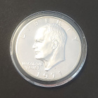 Hopea USA 1 dollar 1971 Eisenhower PROOF - pikkukuva 1