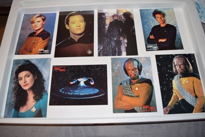 kortti / postikortti star trek the next generation 11kpl
