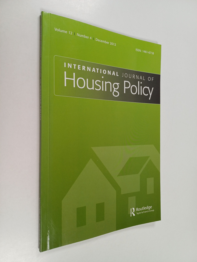 International Journal of Housing Policy volume 12, number...