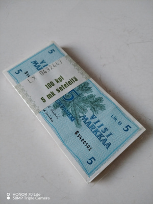 5 mk 1963 Litt B100 kpl nippu