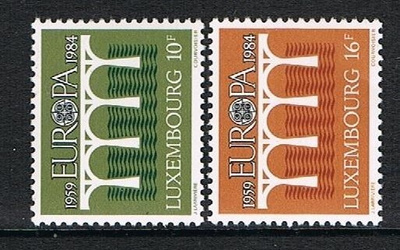 Luxemburg 1984 - Europa CEPT (2) ++