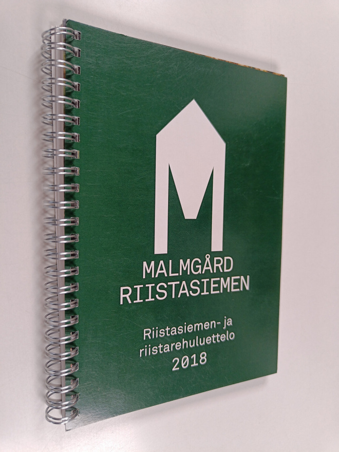 Malmgård riistasiemen : riistasiemen- ja rehuluettelo 2018