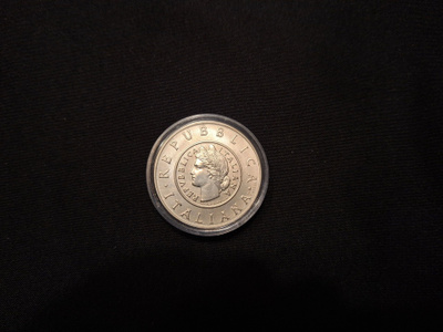 1 Lira 1946 Hopeaa