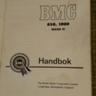 KÄSIKIRJA/HANDBOOK BMC Mini 1968 68 sivua/sidor - pikkukuva 2
