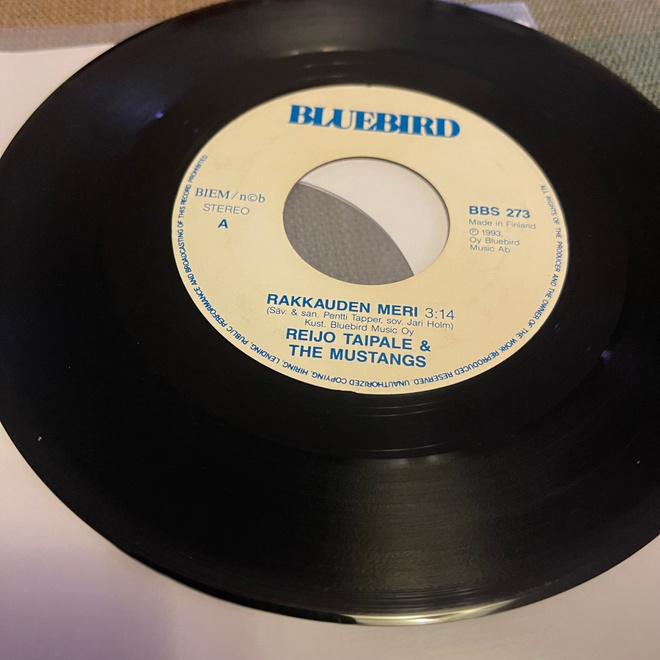 REIJO TAIPALE & THE MUSTANGS: Rakkauden meri +1  * FIN 1993