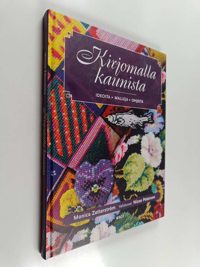 Monica Zetterström : Kirjomalla kaunista : ideoita, malle...