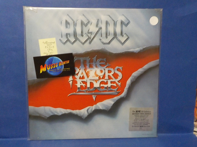 AC/DC - THE RAZORS EDGE EX+/EX+ 1ST EU 2003 PRESS LP