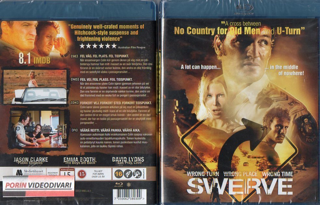 Swerve	(72 401)	UUSI	-FI-	nordic,	BLU-RAY		jason clarke	2011
