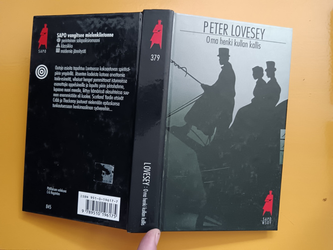 Peter Lovesey - Oma henki kullan kallis SAPO