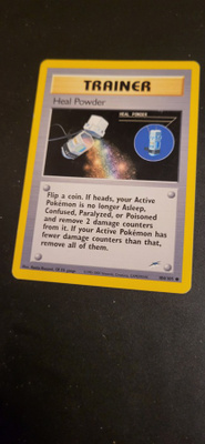 Trainer Heal Powder #104 Pokemon Neo Destiny card