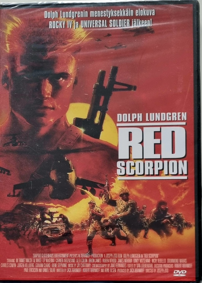 *UUSI* RED SCORPION DVD