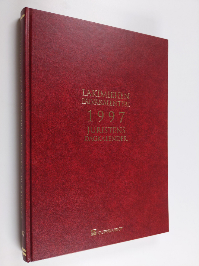 Lakimiehen päiväkalenteri 1997