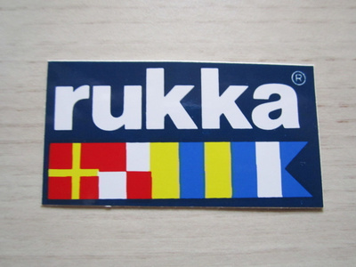 Rukka -tarra, pieni, 2 kpl