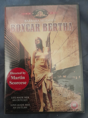Boxcar bertha dvd,vapauden verinen laulu,martin scorsese