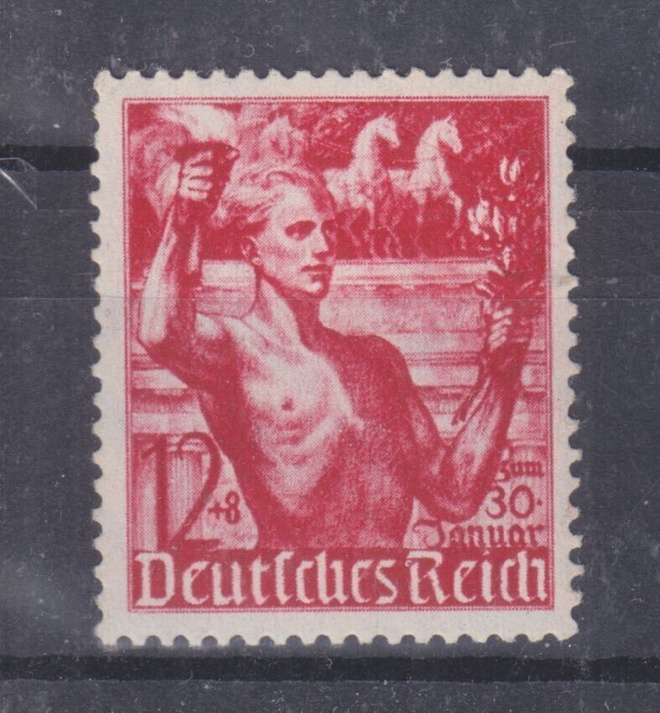 Saksa reich 1938 LaPe 652  postituoreena.