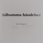 Lydia Bergqvist : Sällsamma händelser (signeerattu) - pikkukuva 3