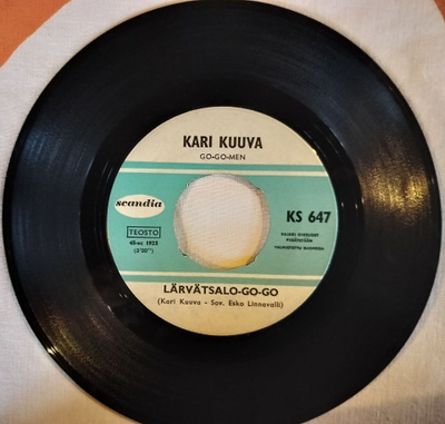KARI KUUVA 7”:Lärvätsalo-go-go/Kaksi sanaa, KS 647 SCANDIA