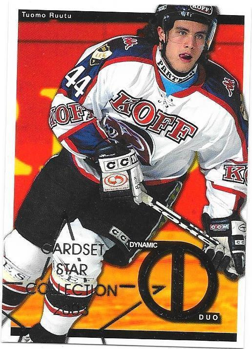 2002-03 CardSet Dynamic Duo #3 Sami Kapanen & Tuomo Ruutu