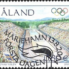 Åland 2004 Olympialaiset 0,80 €  EP alareuna LOISTO LaPe 240 - pikkukuva 1
