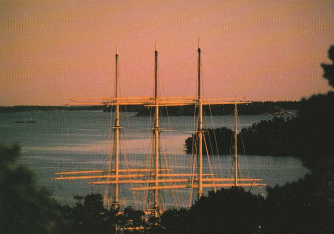 LAIVAKORTTI - PURJELAIVA POMMERN - 41