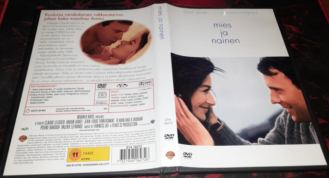 Mies Ja Nainen (dvd)