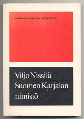 Viljo Nissilä: Suomen Karjalan nimistö