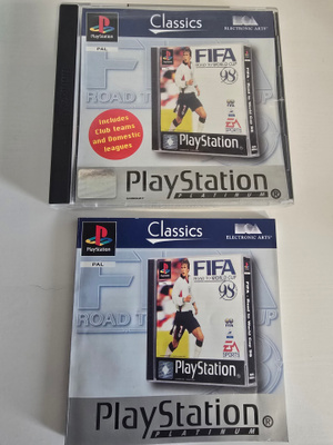 Fifa: Road To World Cup 98 (PS1) (CIB) Platinum