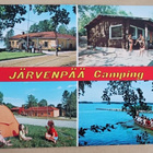 Järvenpää Camping, nelikuvakortti, ei p. - pikkukuva 1