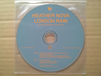 Heather Nova - London Rain CDS