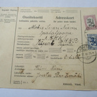 1925 Joutsa osoitekortti Karjalan kaartiin Viipuriin - pikkukuva 2