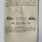 1965 Hellas JENKKI - HELKKO STENVALL N:o 19 - Rauman Lukko - pikkukuva 2
