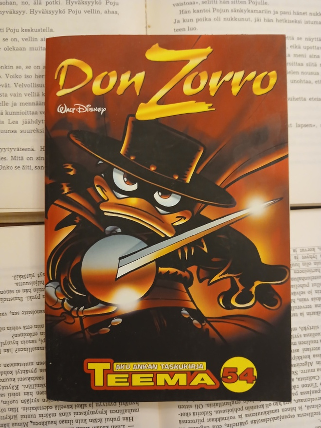 Aku Ankan taskukirja • Teema 54: Don Zorro (pokkari)