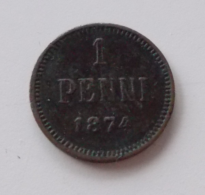 1 Penni 1874 Aleksanteri II