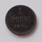1 Penni 1874 Aleksanteri II - pikkukuva 1