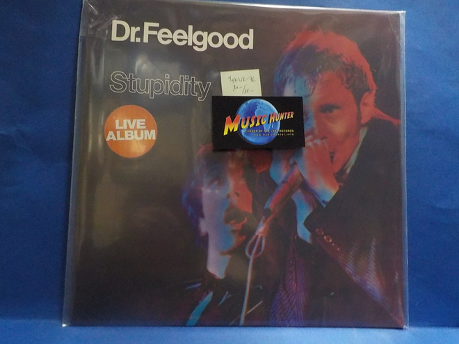 DR. FEELGOOD - STUPIDITY - M-/M- 1ST UK -76 PRESS LP