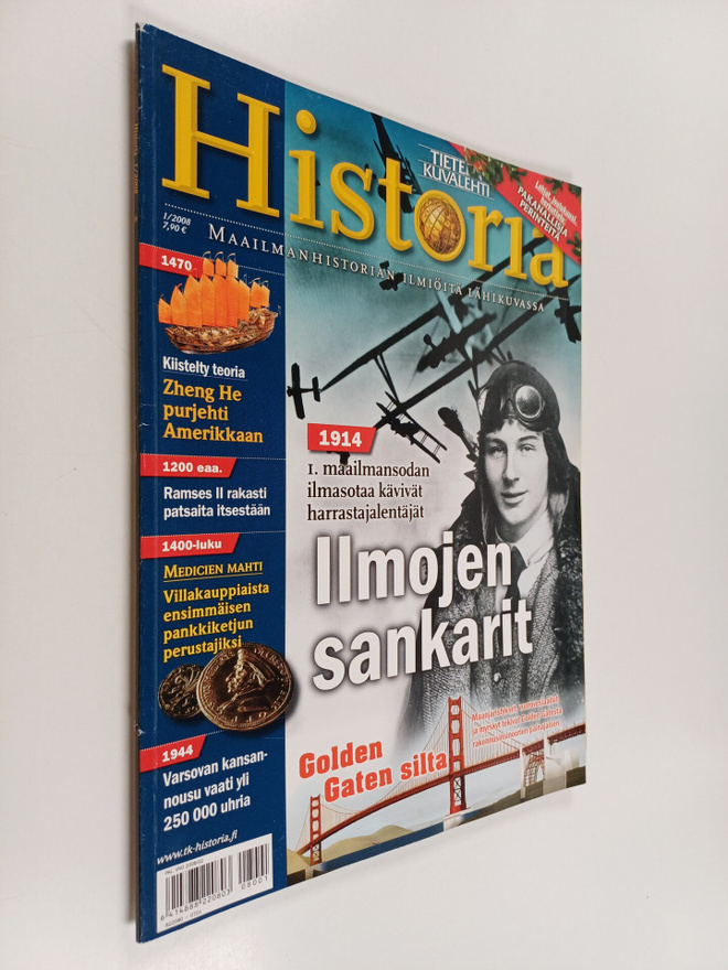 Tieteen kuvalehti : Historia 1/2008
