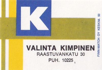 K - valinta Kimpinen, Raastuvankatu 30 b420