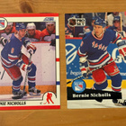 Bernie Nicholls - New York Rangers - 2 korttia - pikkukuva 1