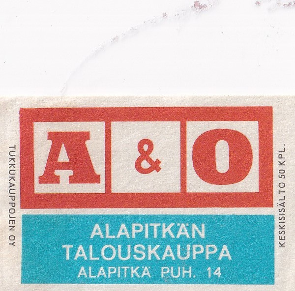 Alapitkä, Alapitkän talouskauppa A&O , b425