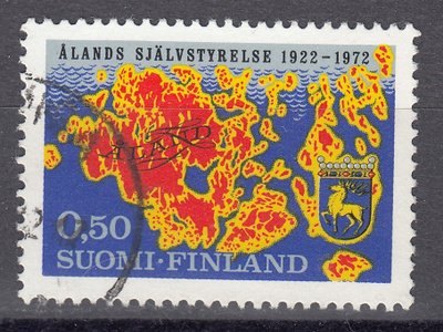 1972 Lape 704 Ahvenanmaan itsehallinto 50 v.