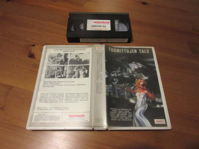 Tuomittujen talo (VideoTrage) VHS FIx Charles Band