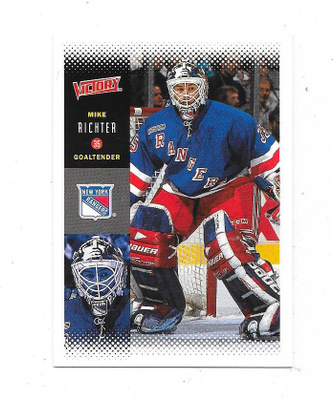 1999-00 UD Victory #151 Mike Richter , New York Rangers MV
