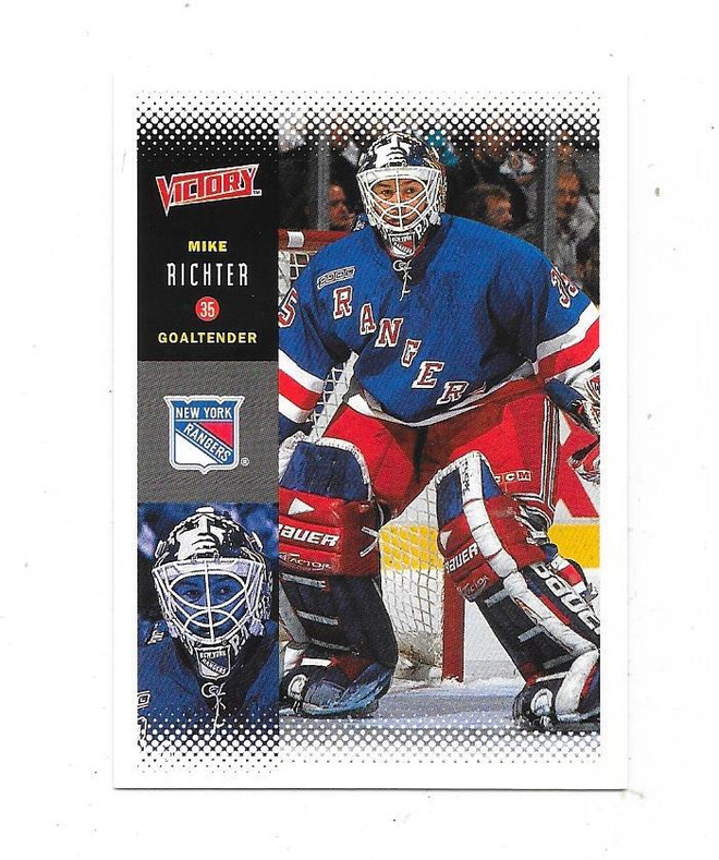 1999-00 UD Victory #151 Mike Richter , New York Rangers MV