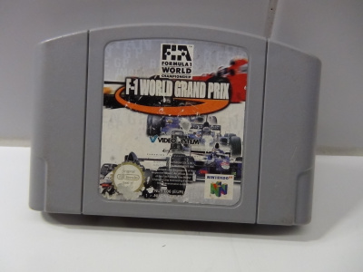 NINTENDO 64 PELI , F-1 World Grand prix