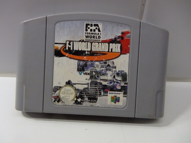 NINTENDO 64 PELI , F-1 World Grand prix