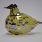 Oiva Toikka iittala  small Topaz RARE bird  2005 - pikkukuva 2