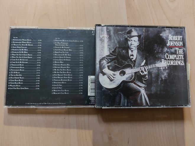 ROBERT JOHNSON – THE COMPLETE RECORDINGS orig. EU  1990