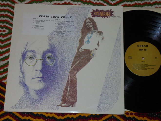 CRASH TOPS Vol. 10 - LP 1972 USA pop rock  MINT-